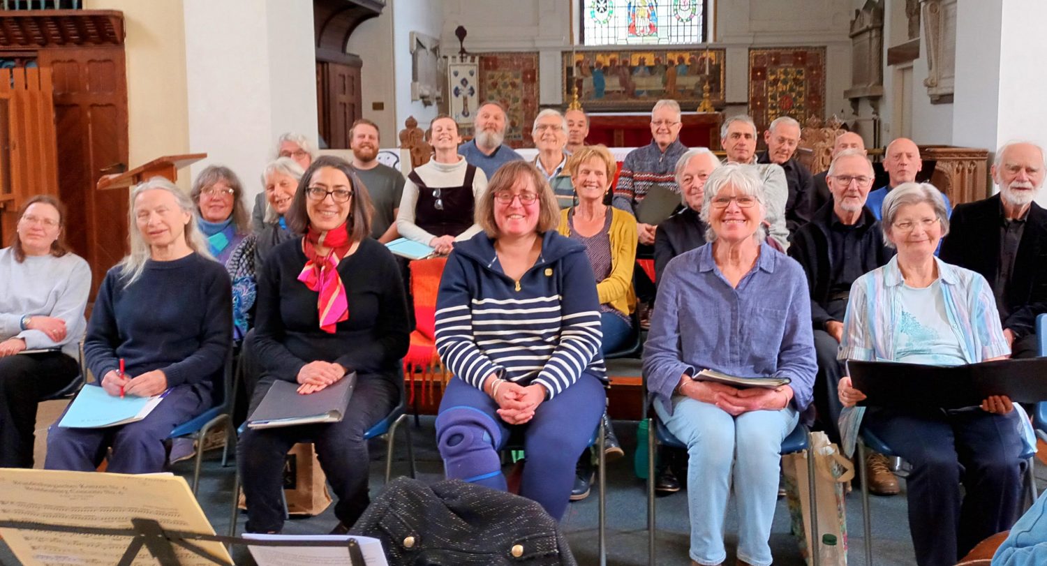 The Choir in a rehearsal